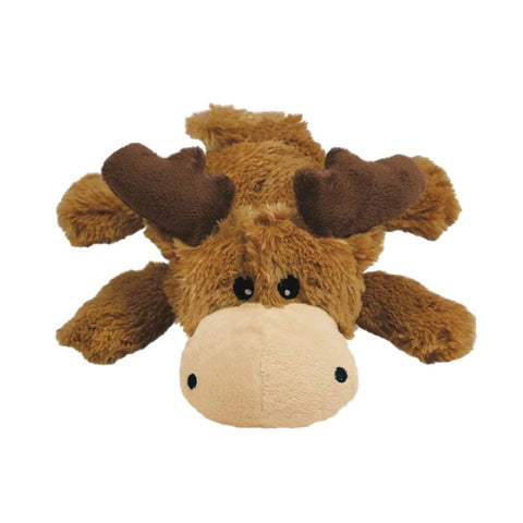 KONG Mystery Plush Cozies Naturals Dog Toy - Monkey, Crocodile, Sheep, or Moose