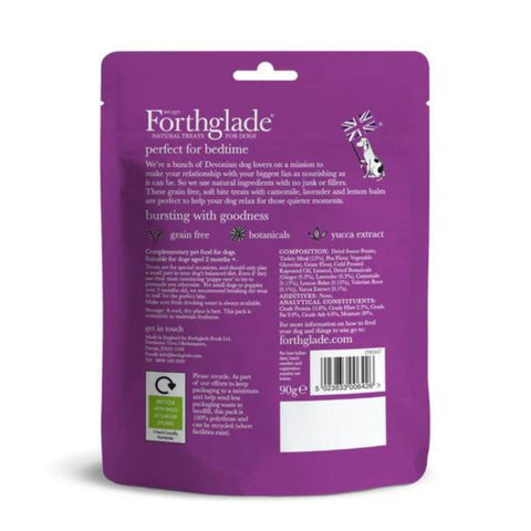 Forthglade Functional Soft Bite Treats - Calming Dog Treats 90g