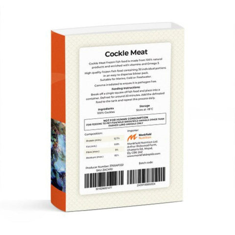 Frozen Cockle Meat - 10 Trays, 10-Months Supply