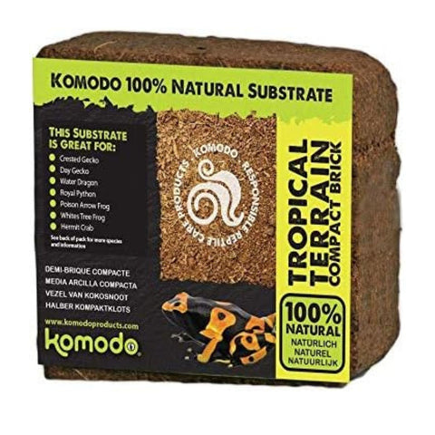 Komodo Tropical Terrain Compact Block For Woodland & Rainforest Enclosures