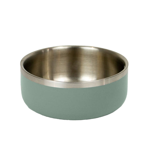 Ancol Hungry Paws Stainless Sage Steel Bowl