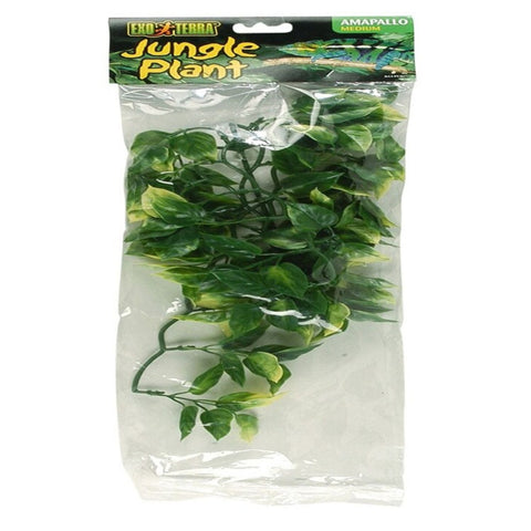 Exo Terra Amapallo Plastic Plant, Artificial Plant for Reptiles