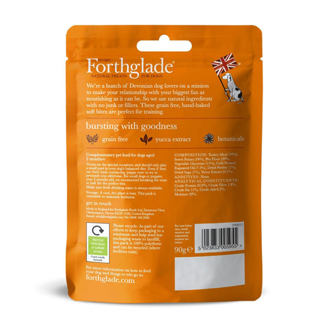 Forthglade Soft Bite Grain-Free Turkey Treat 90g