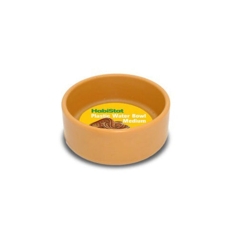 HabiStat Round Plastic Water Bowl