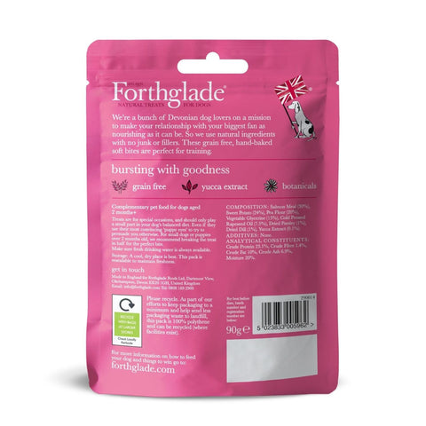 Forthglade Soft Bite Grain-Free Salmon Treat 90g