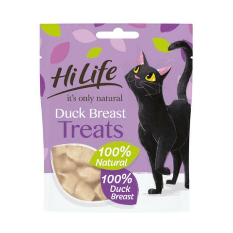 HiLife it's only natural Duck Breast Cat Treats 10g