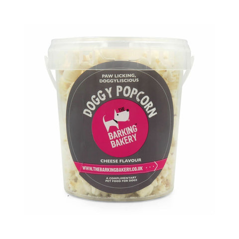 Barking Bakery Dog Popcorn Tub Cheese Flavour 55g