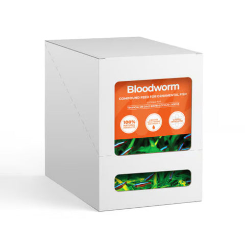 Frozen Bloodworm - 10 Trays, 10-Months Supply