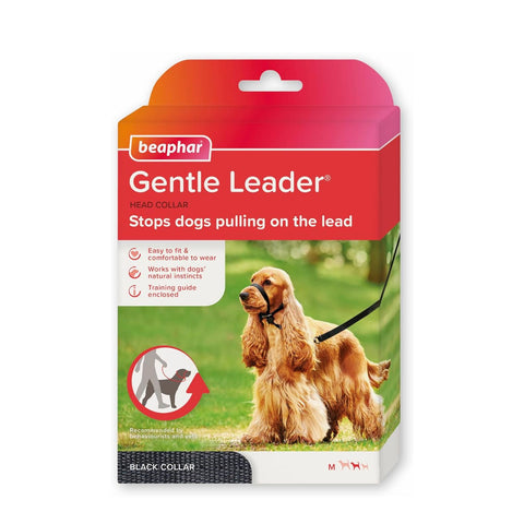 Beaphar Gentle Leader® Black Head Collar for Dogs