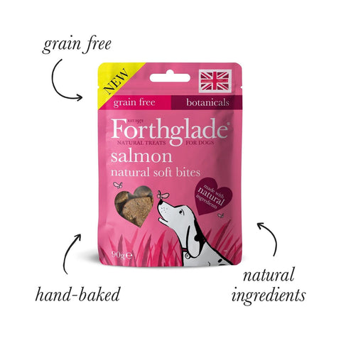 Forthglade Soft Bite Grain-Free Salmon Treat 90g