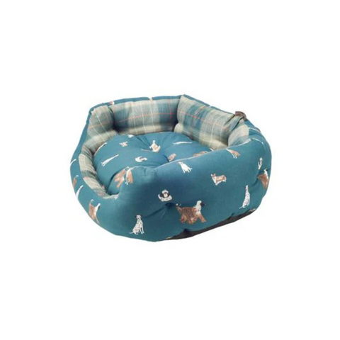 Laura Ashley Park Dogs Deluxe Slumber Bed