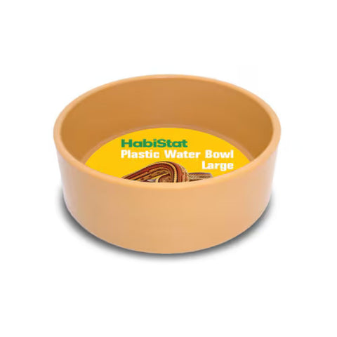 HabiStat Round Plastic Water Bowl