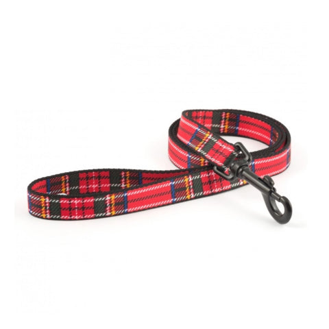 Ancol Red Tartan Dog Lead