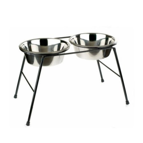 Classic High Stand Feeder With Bowls Included