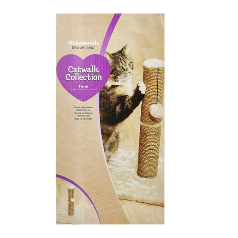 Rosewood Turin Scratching Post For Cats