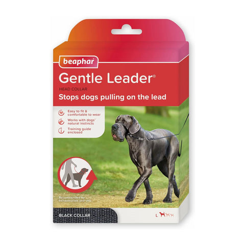 Beaphar Gentle Leader® Black Head Collar for Dogs