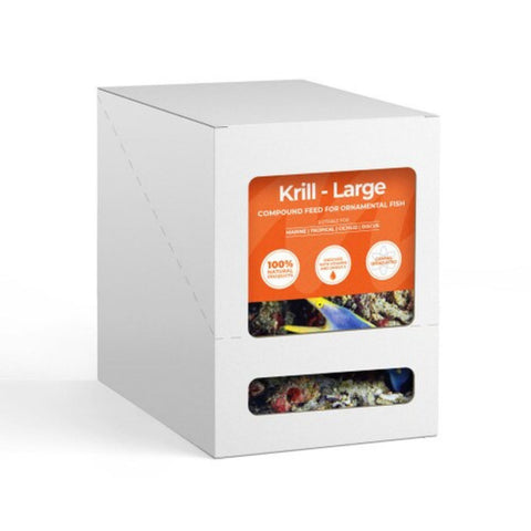 Frozen Krill - 10 Trays, 10-Months Supply, Small or Large