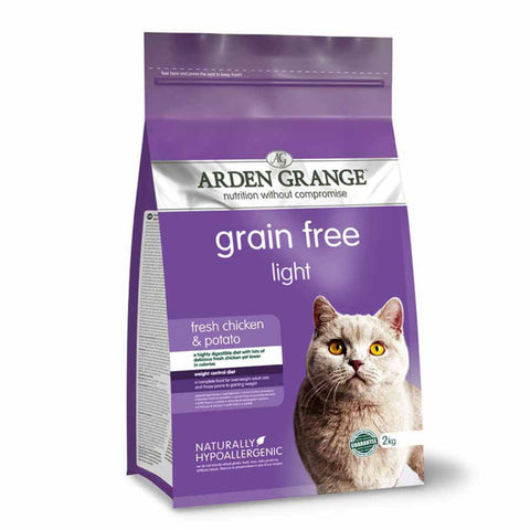 Arden Grange Grain Free Light Cat Food Fresh Chicken & Potato