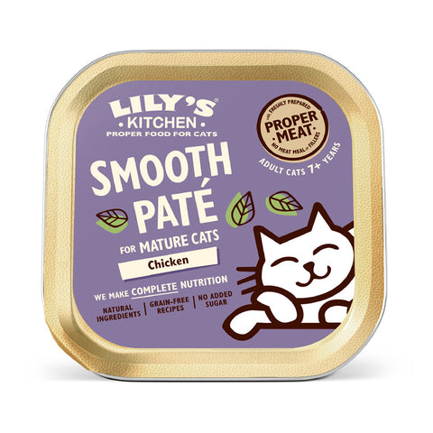 Lily's Kitchen Smooth Chicken Paté for Mature Cats 85g