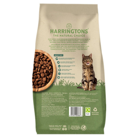 Harringtons Complete Adult Chicken Dry Cat Food 2kg