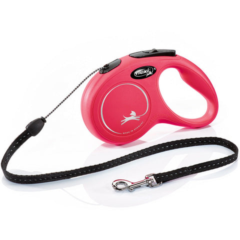 Flexi Classic Tape Dog Lead 5M - Red - Small