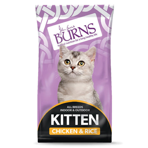 Burns Kitten Food Chicken And Rice 1.5kg