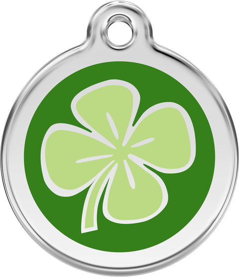 Clover - Red Dingo Engraved Cat/Dog Tag