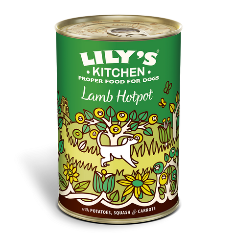 Lily's Kitchen Adult Classic 6 x 400g tins (chicken and turkey casserole, lamb hotpot, cottage pie) Multipack Dog Food