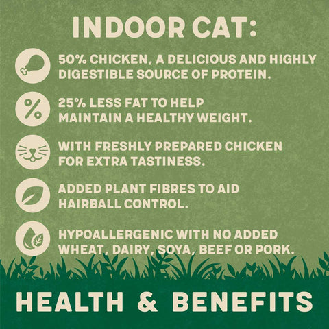 Harringtons Complete Indoor Chicken Dry Cat Food 2kg