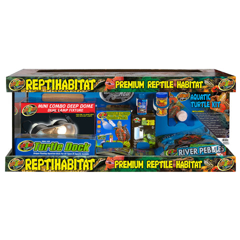 Zoo Med ReptiHabitat Aquatic Turtle Starter Kit