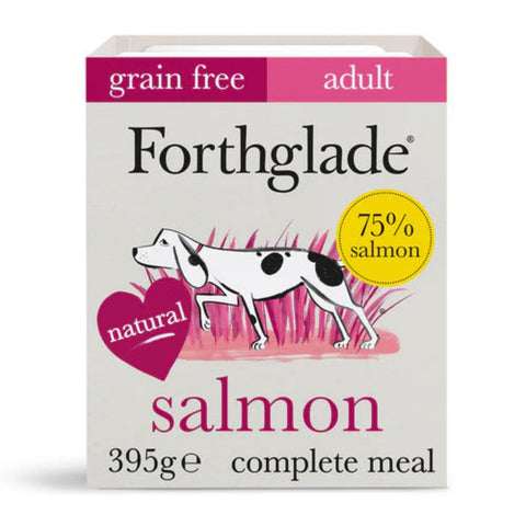 Forthglade Adult Salmon With Potato & Vegetables Natural Wet Dog Food 395g x 3