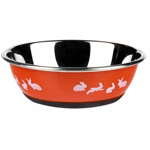 Posh Paws Stainless Steel Bunny Dish 125mm