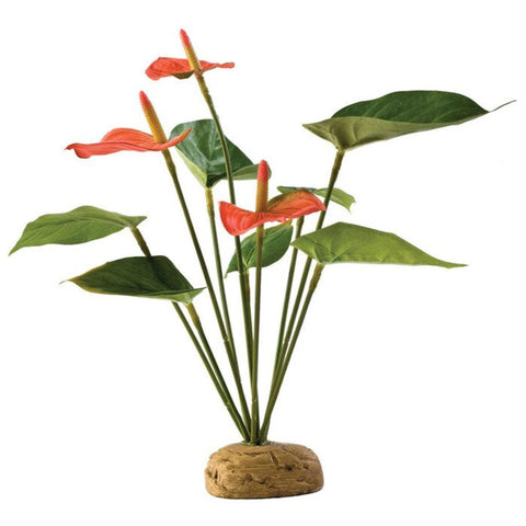 Exo Terra Anthurium Bush, Artificial Plant for Reptiles