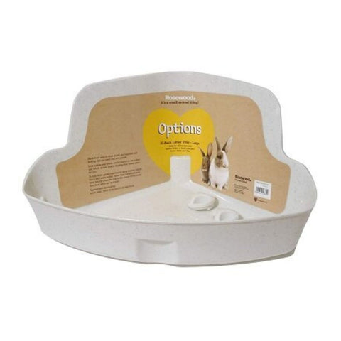 Rosewood Options Corner Litter Tray