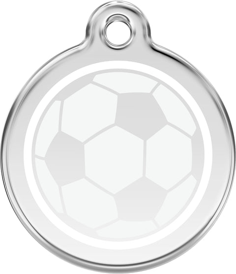 Football - Red Dingo Engraved Cat/Dog Tag