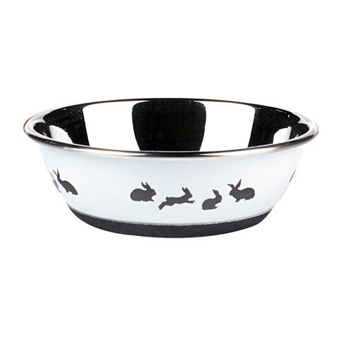 Posh Paws Stainless Steel Bunny Dish 125mm