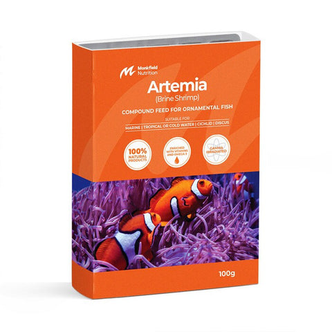 Frozen Artemia (Brine shrimp) - 10  Trays, 10-Months Supply