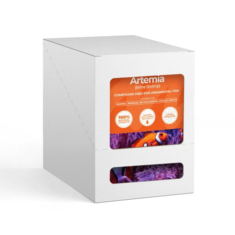 Frozen Artemia (Brine shrimp) - 10  Trays, 10-Months Supply