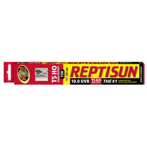 Zoo Med ReptiSun T5 HO 10.0 UVB Lamp, 30cm (12"), 15w