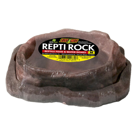 Zoo Med Combo Repti Rock Food  & Water Dishes, Medium