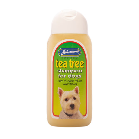 Johnsons Tea Tree Dog Shampoo 200ml