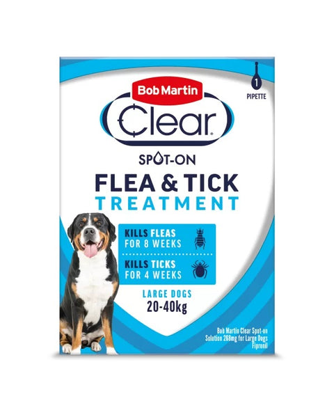 Bob Martin Clear SpotOn Flea Lrg (20-40kg) 1px10