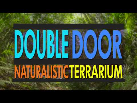 Zoo Med Double Door Terrarium, 76 x 30 x 41cm (28 x 12 x 16")