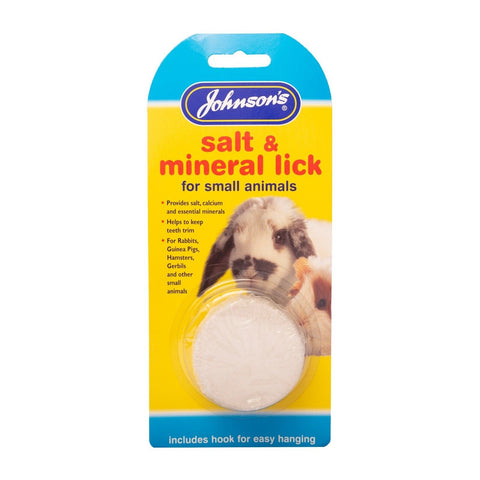 Johnson's Salt & Mineral Lick For Small Animals