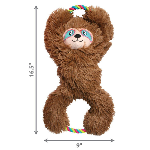 KONG Tuggz Sloth Dog Toy (XL)